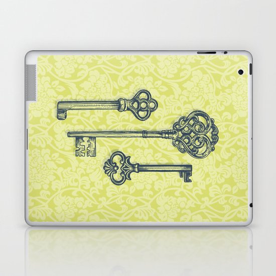 Three Skeleton Keys Laptop & iPad Skin