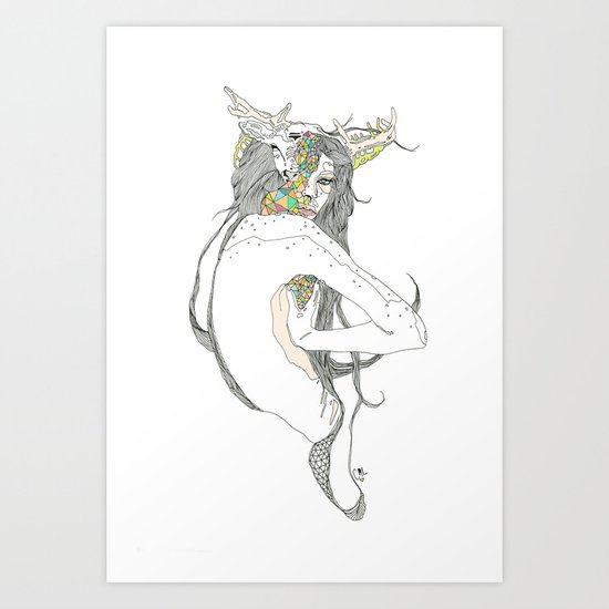 colour blind II Art Print