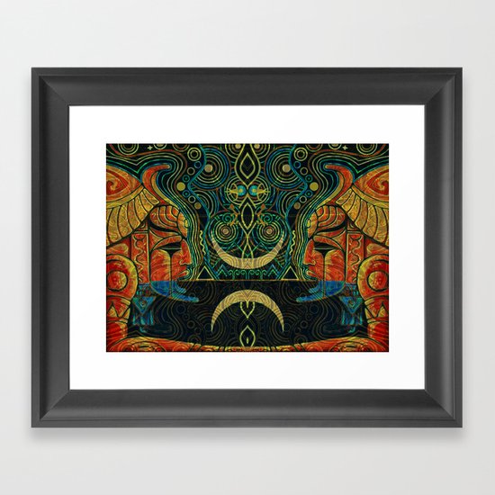 They Who Drink Chaos Framed Art Print