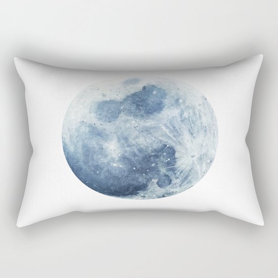 Full Moon Rectangular Pillow