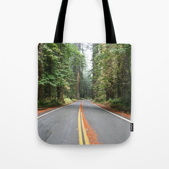 Avenue Of The Giants Tote Bag