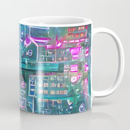 Over the Neon City Mug