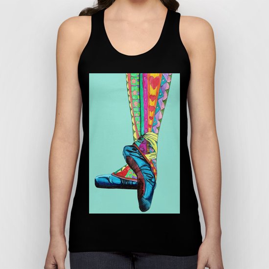 Happy Ballet II Unisex Tank Top