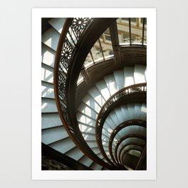 Rookery Building Staircase I, Chicago Art Print