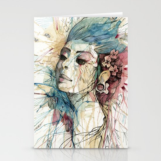 Lady | Natural Fashion Stationery Cards