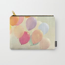Balloons Carry-All Pouch | Sky, Colorfulballoons, Rainbow, Bokeh, Balloons, Photo, Pastelphotography, Multicolor, Dreamyphotography 