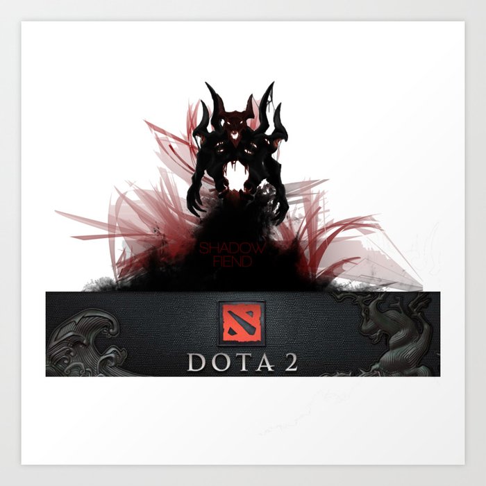 Shadowfiend Dota2 Art Print By Irfanedysud Society6