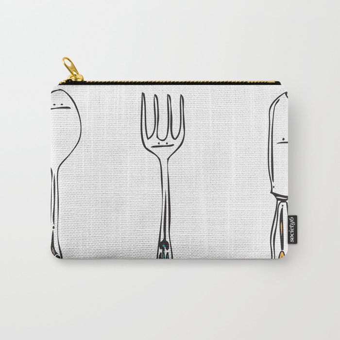 Cutlery Trio Carry-All Pouch
