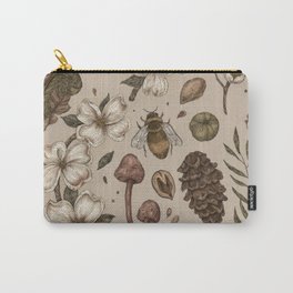 Nature Walks (Light Background) Carry-All Pouch