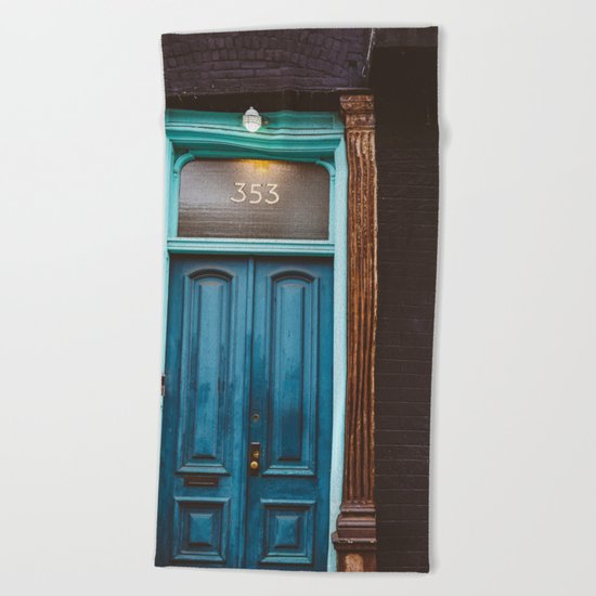 Brooklyn Door II Beach Towel