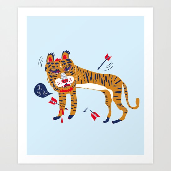 tiger Art Print