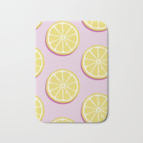 Lemons Bath Mat