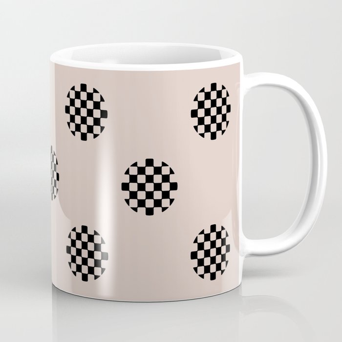 Zen Dot ICHIMATSU black/pink Coffee Mug