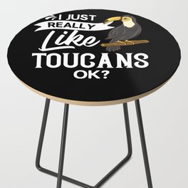 Toucan Bird Animal Tropical Cute Side Table