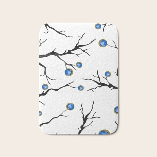 Cold Winter Bath Mat