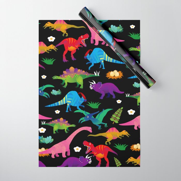Joyful Dinosaurs World - BK Wrapping Paper