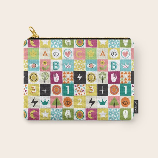 ABC123 Carry-All Pouch