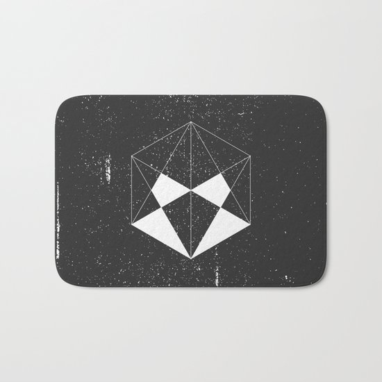 Hexagon Bath Mat