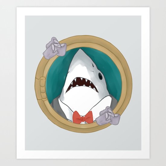 Sh4rk Art Print