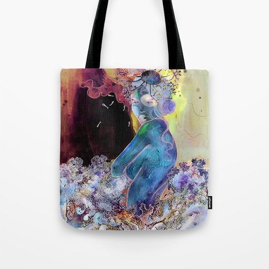 Coral Tote Bag