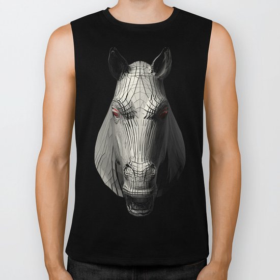 EQVVS (Background option) Biker Tank