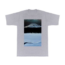 Rainier Night Star Landscape T Shirt