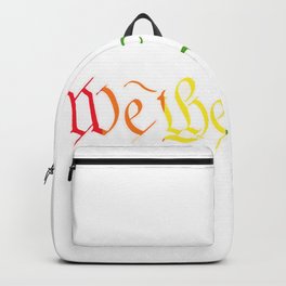 We the People Backpack | Generalwelfare, Graphicdesign, Liberty, Richness, Thepeople, Justice, Words, Digital, Pulaskishepherd, Preamble 