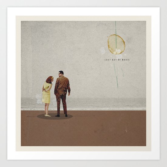 Last Day Of Magic | Collage Art Print