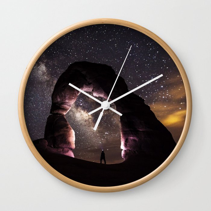 Delicate Nights Wall Clock