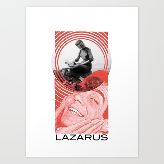 Lady Art Print