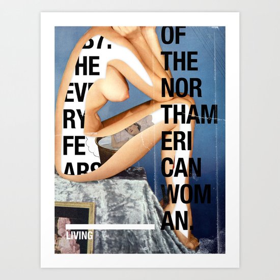 The North American Woman Art Print