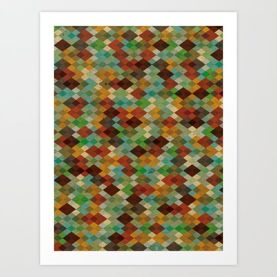 Deckled Formation Art Print