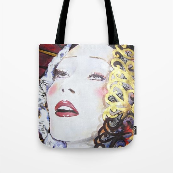 Porcelain Liberty Tote Bag