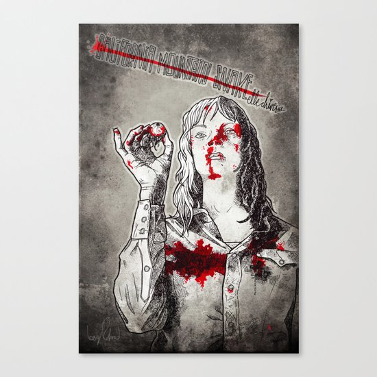 California Mountain Snake // Kill Bill Canvas Print