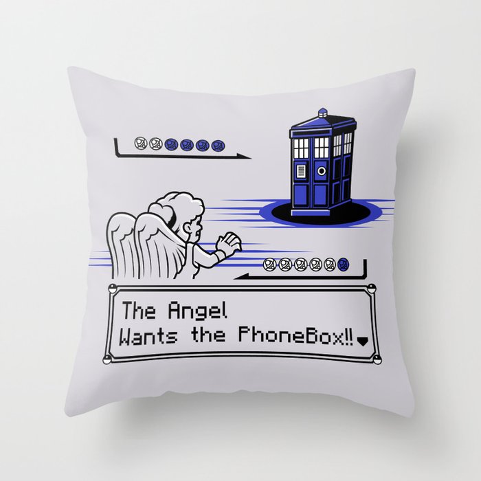 Angels VS The PhoneBox Throw Pillow