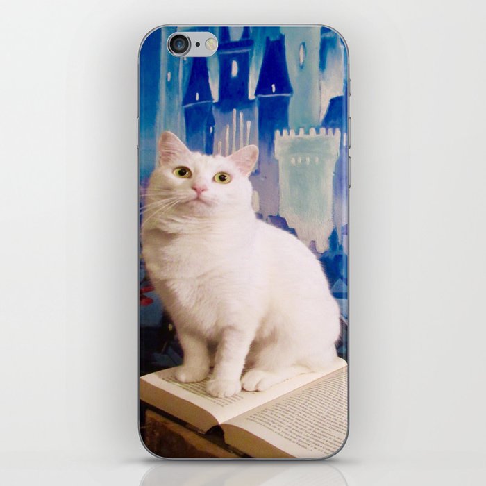 The tale of Tyche the white kitty iPhone Skin