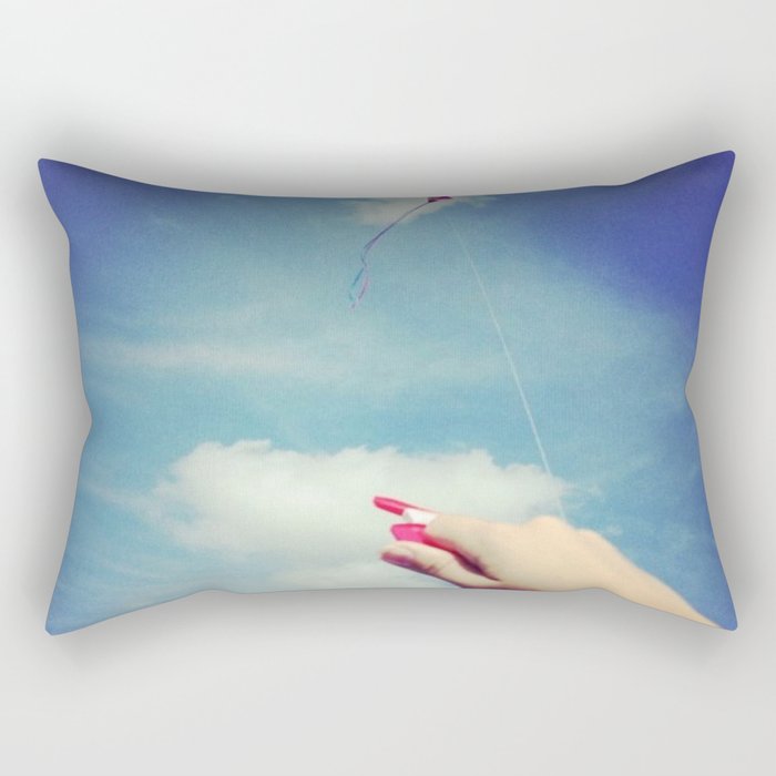 Into The Wind Rectangular Pillow