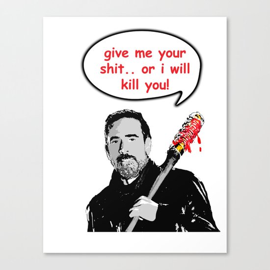lucille is hungry Canvas Print