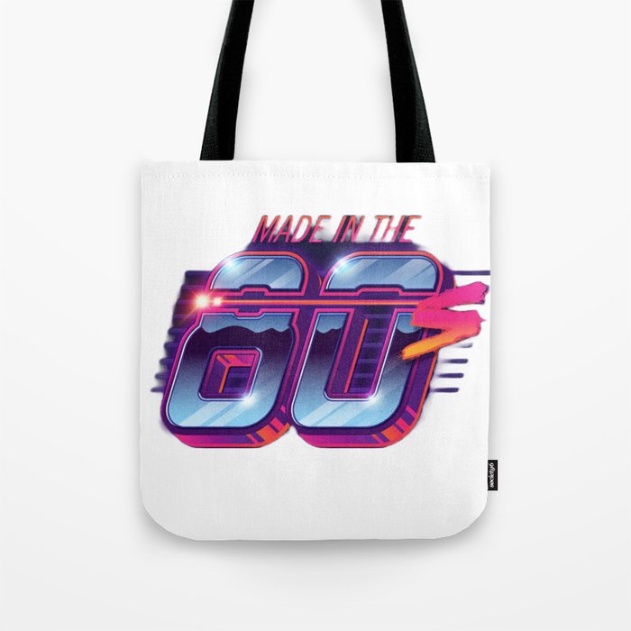 Synthwave, Made in the 80s Tote Bag