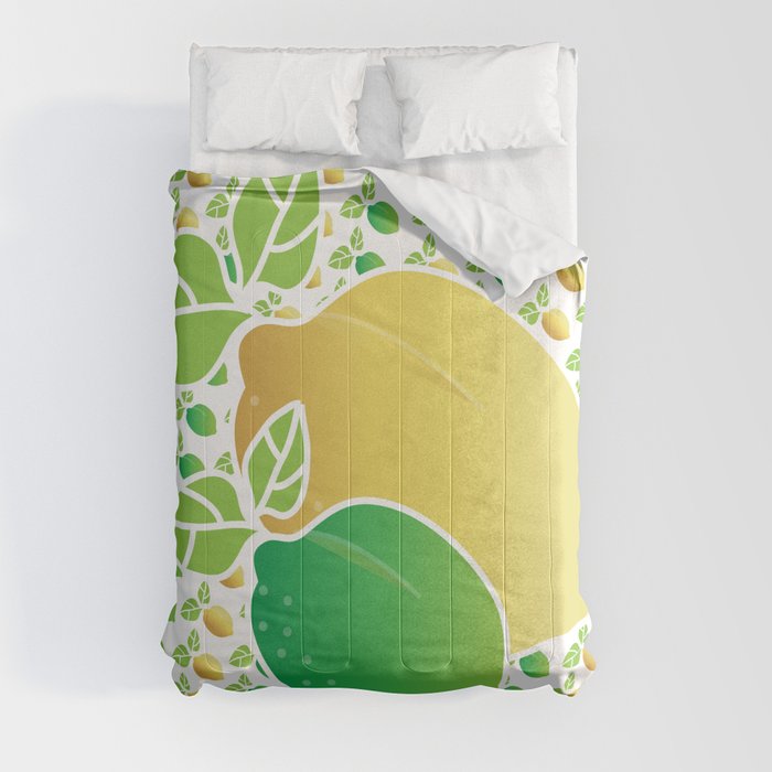 Lemon Lime Comforter