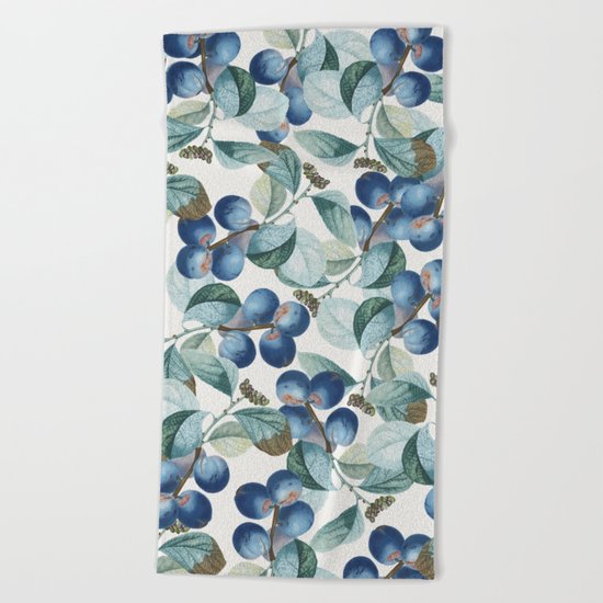 Plum Plum #society6 #decor #buyart Beach Towel
