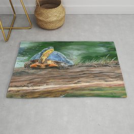 By The River by Teresa Thompson Rug
