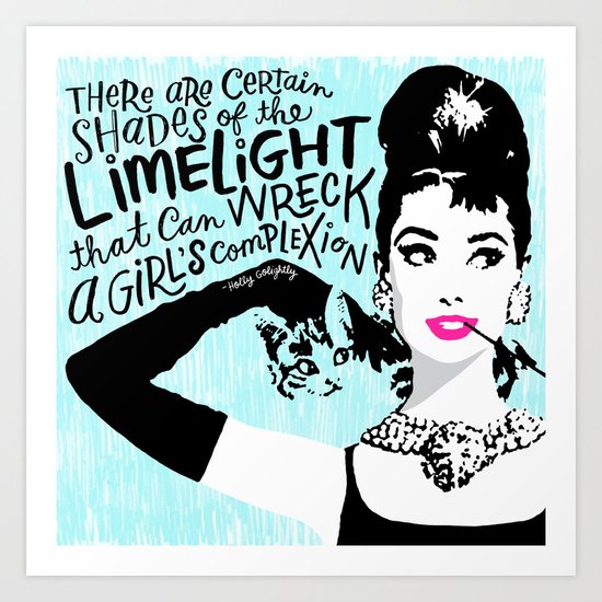 Certain Shades of the Limelight Art Print