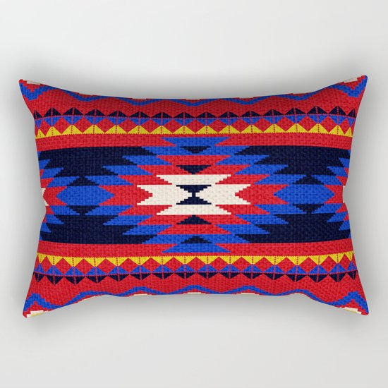 Aztec pattern Rectangular Pillow