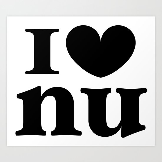 nu Art Print