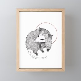 Patron Saint of Garbage Framed Mini Art Print