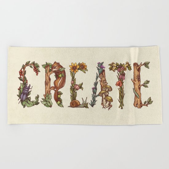 Create Beach Towel