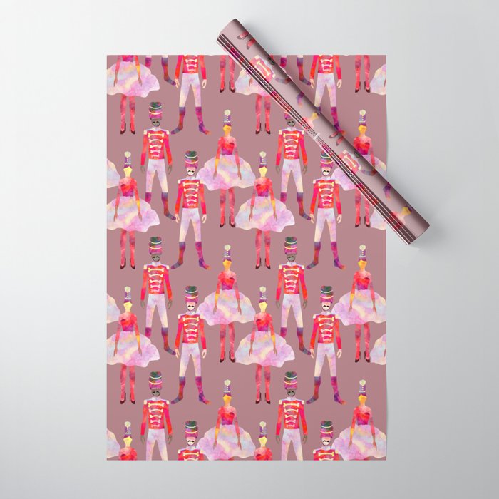 Pink and gray hot sale wrapping paper