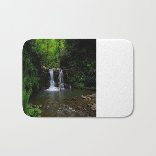 naturel forest lake Bath Mat