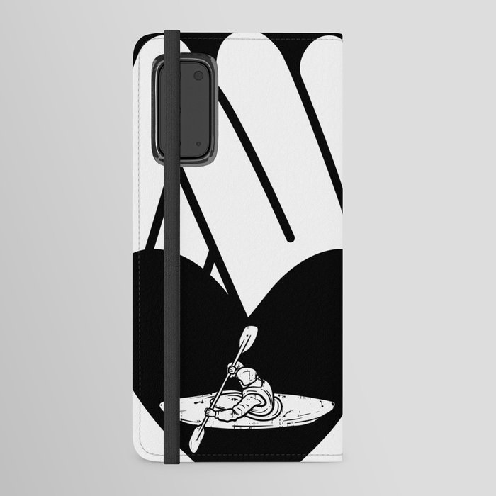 Kayak Heart Hand Hands Love Android Wallet Case
